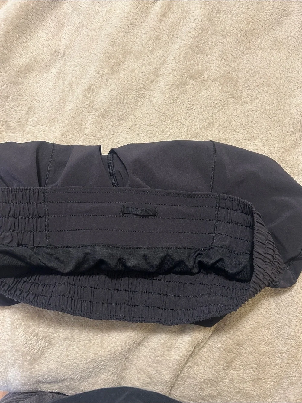 lululemon athletica Black Layered Running Shorts